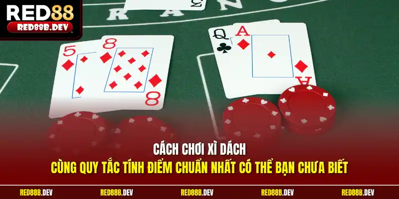Cách chơi xì dách cùng quy tắc tính điểm chuẩn nhất có thể bạn chưa biết